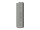 Moduláris szekrény ajtókkal Multiline 40 DK-210 2F (Szürke + Fényes szürke)