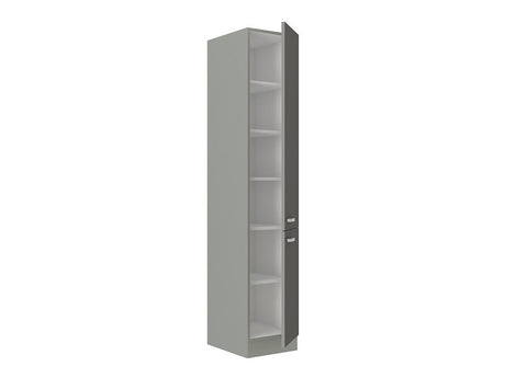Moduláris szekrény ajtókkal Multiline 40 DK-210 2F (Szürke + Fényes szürke)