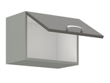 Moduláris fali szekrény Multiline 50 GU-36 1F (Szürke + Fényes fehér)