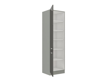 Moduláris szekrény ajtókkal Multiline 60 DK-210 2F (Szürke + Fényes szürke)