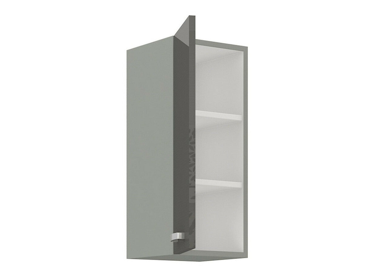 Moduláris fali szekrény Multiline 30 G-72 F (Szürke + Fényes krém)