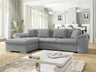 Sarokkanapé Diana (Dinem) , Szín: Uttario Velvet 2972-U03 + Uttario Velvet 2972, Változatok: Balos