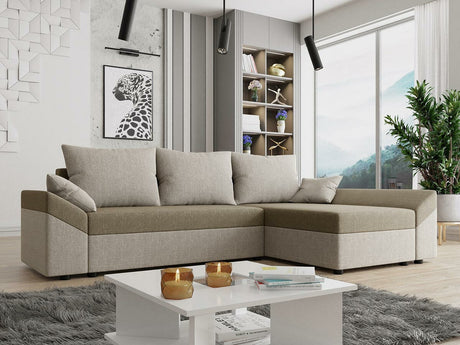 Sarokkanapé Dante L (Peltata Lux L), Szín: Muna 02 + Muna 03