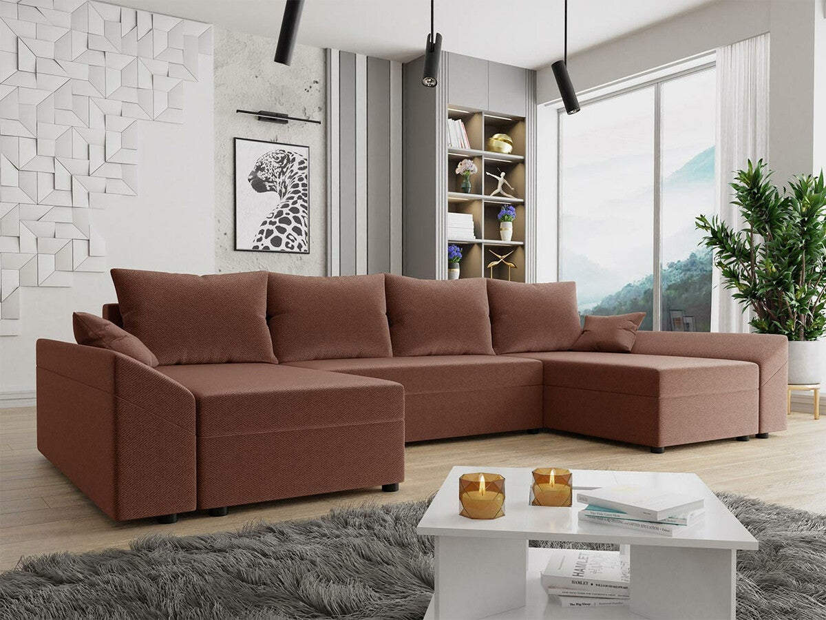 Sarokkanapé Dante U (Peltata Lux U), Szín: Kronos 29