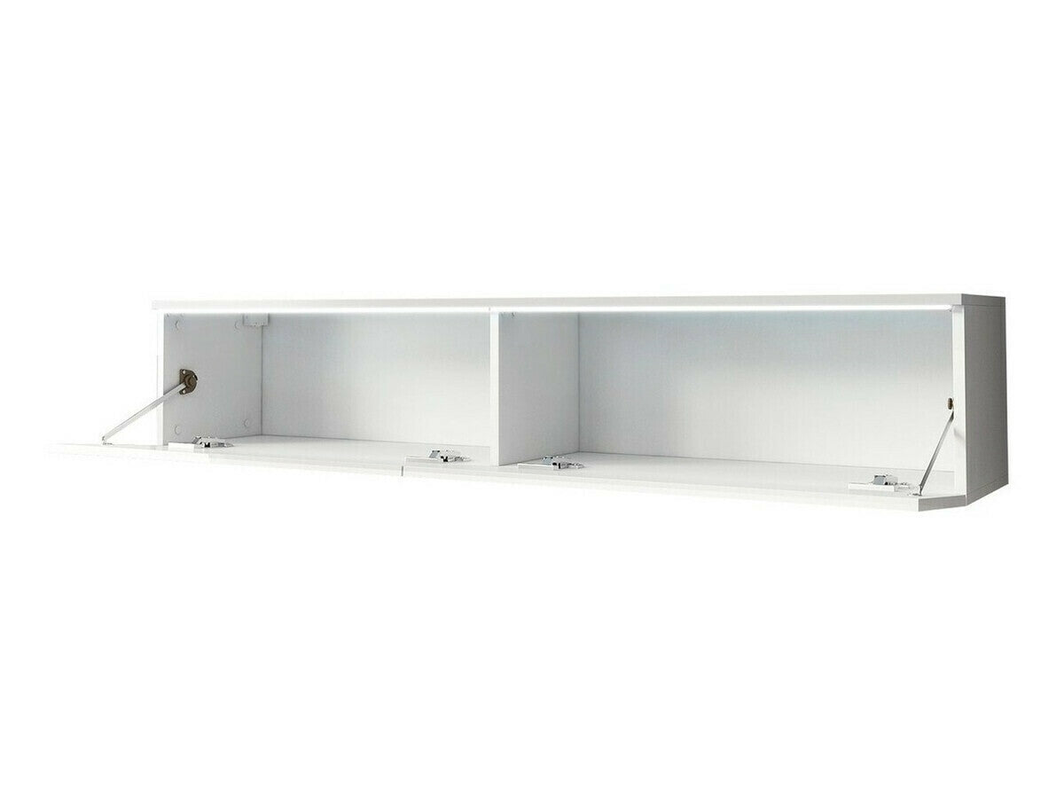 TV-állvány Lowboard D140 (Dlone 140), Led világítás: Igen, Szín: Wotan tölgy