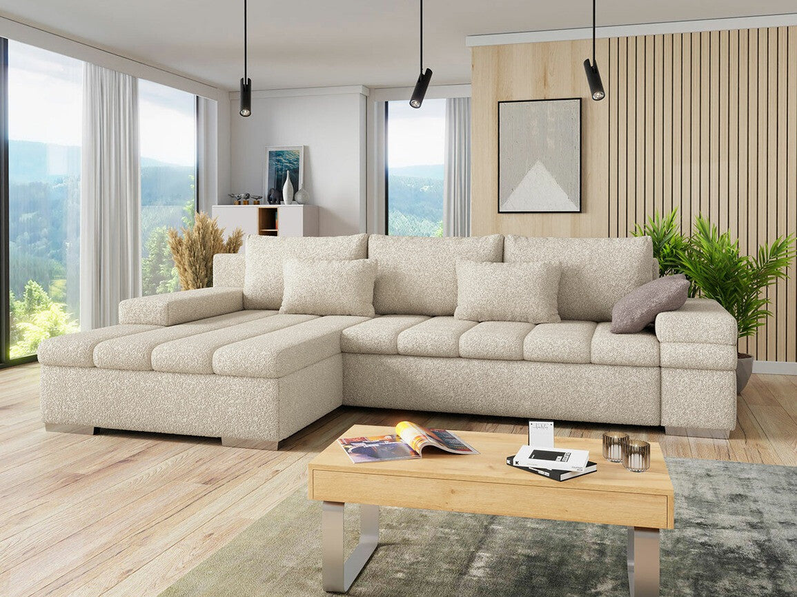Sarokkanapé Bangkok (Kanton) Toptextil, Szín: Abriamo 03 + Abriamo 11, Változatok: Balos
