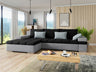 Sarokkanapé Bangkok (Kanton) Toptextil, Szín: Zetta 302 + Muna 14 + Senegal 818, Változatok: Balos