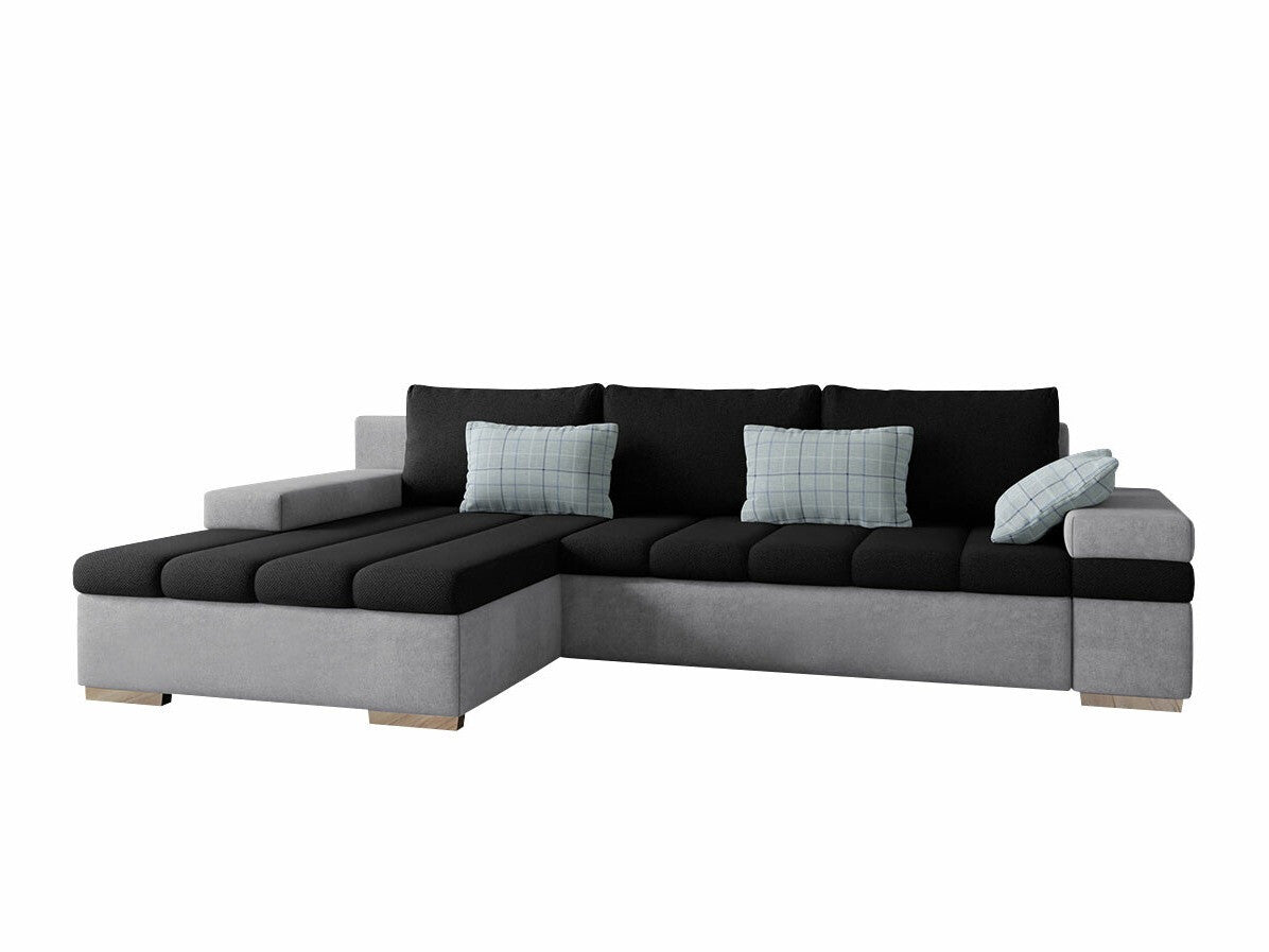 Sarokkanapé Bangkok (Kanton) Toptextil, Szín: Zetta 302 + Muna 14 + Senegal 818, Változatok: Balos