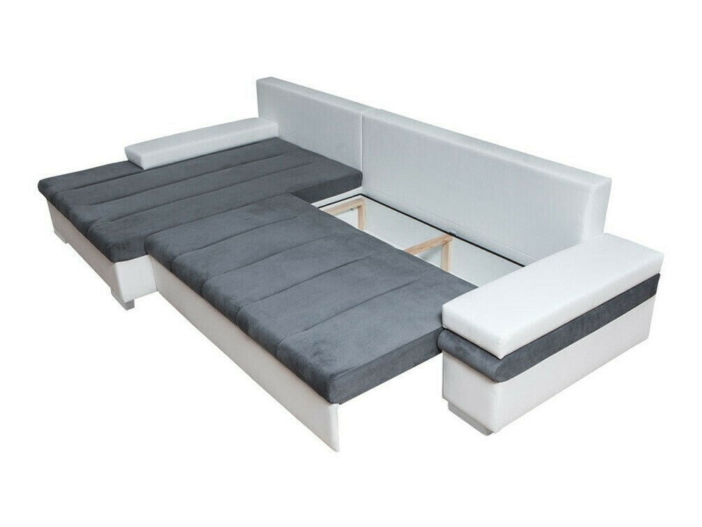 Sarokkanapé Bangkok (Kanton) Toptextil, Szín: Zetta 302 + Muna 14 + Senegal 818, Változatok: Balos
