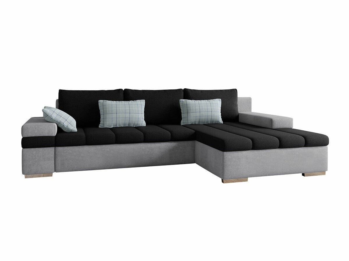 Sarokkanapé Bangkok (Kanton) Toptextil, Szín: Zetta 302 + Muna 14 + Senegal 818, Változatok: Jobbos