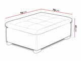 Puha pad Niko D2 (Tony), Szín: Soft 017 + Kronos 22