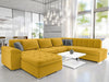 Sarokkanapé Niko (Tony) Toptextil, Szín: Otusso 14 + Otusso 23, Változatok: Balos