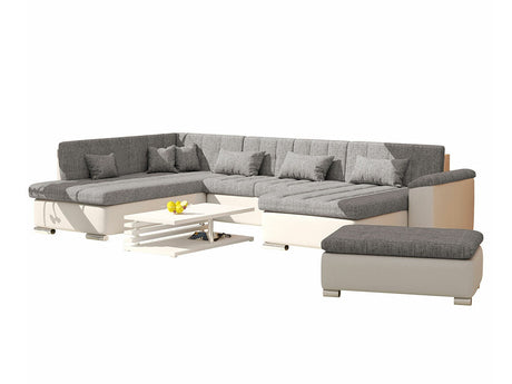 Kárpitozott bútorok Niko (Tony II), Szín: Öko bőr Soft 017 + Lawa 05, Változatok: Jobbos