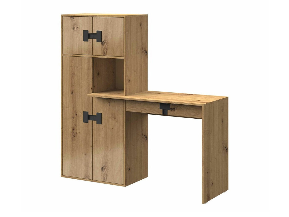 Íróasztal regał INDEX 11 (Raft Tikrote), Szín: Artisan tölgy
