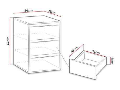 Tároló Bonem (Kler), Szín: Monastery tölgy