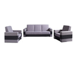 Kárpitozott bútorok Kwadrat Lux (Perfect), Szín: Öko bőr Soft 011 + Lux 05