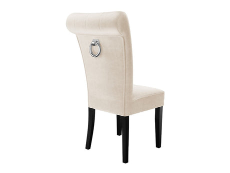 Szék S65 (ST65), Színes dekorációk: Ezüst, Lábak színe: Fekete, Szín: Magic Velvet 2250