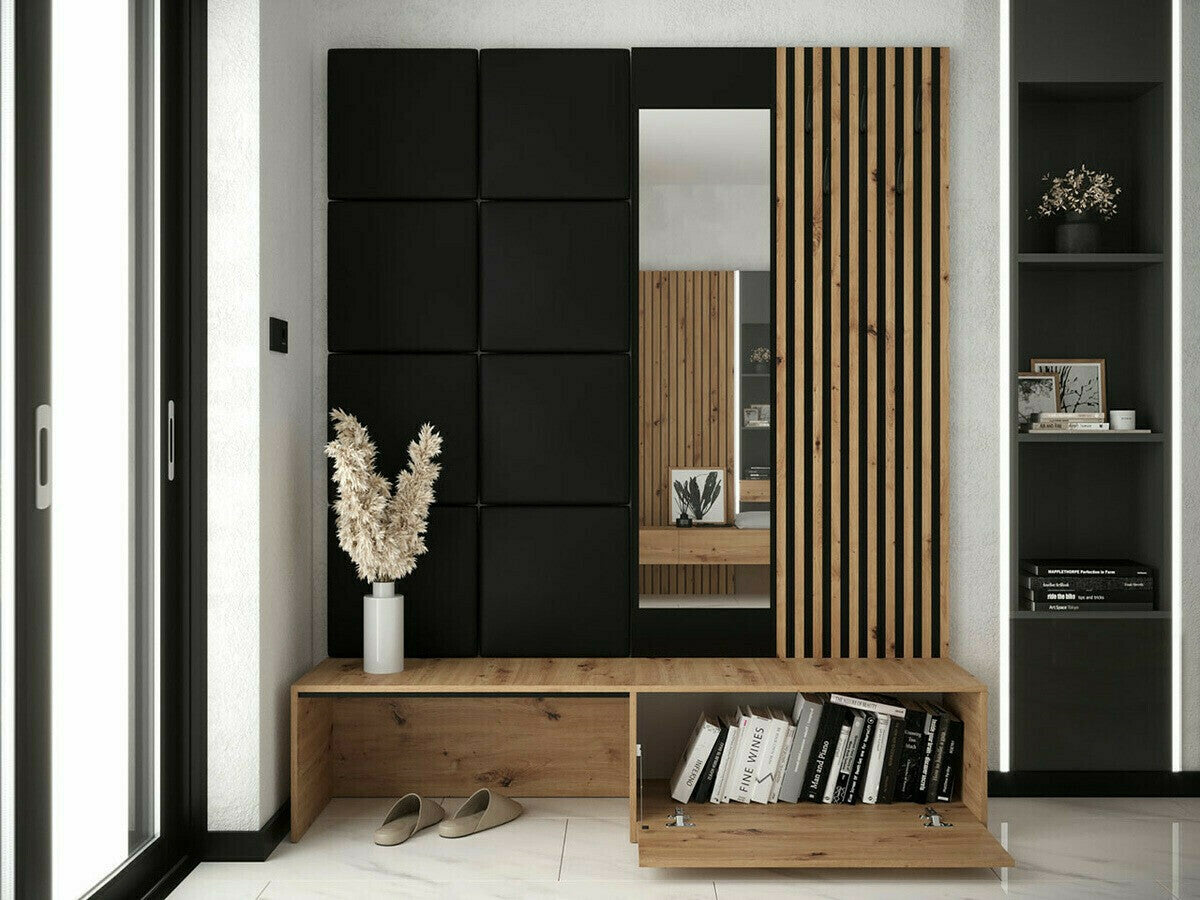 Előszoba garnitúra Premium I (Anrilot), Szín: Artisan tölgy + Manila 18