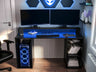 Gamer asztal GAMER 1 (Enurento 1) (Fekete)