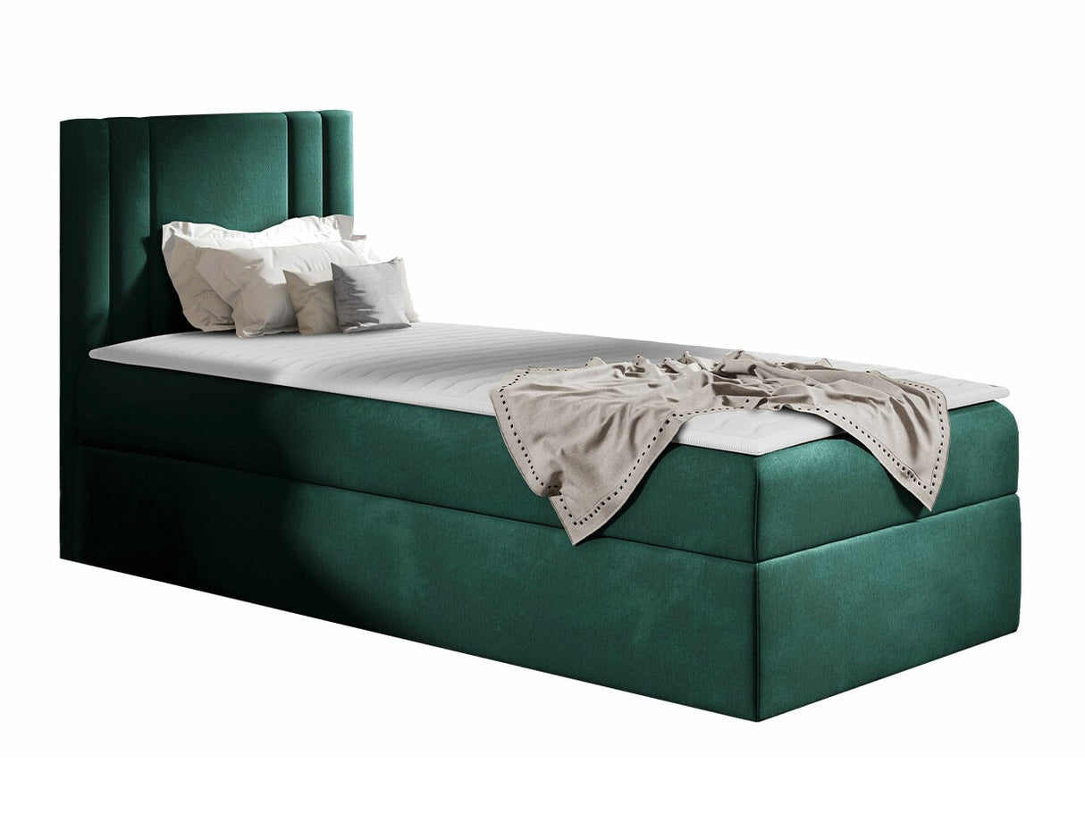 Kontinentális ágy CARMEN MINI (Neresko Mini), Szín: Kameleon 37, Ágyneműtartó: Jobbra, Alvó felület mérete: 80 x 200 cm