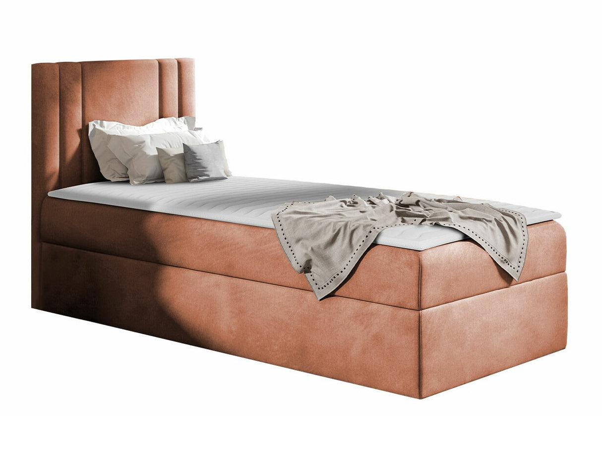 Kontinentális ágy CARMEN MINI (Neresko Mini), Szín: Kameleon 61, Ágyneműtartó: Jobbra, Alvó felület mérete: 80 x 200 cm