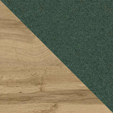 Kontinentális ágy WOOD 3 (Madaris 3), Szín: Wotan tölgy + Faro 7, Alvó felület mérete: 160 x 200 cm