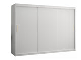 Gardróbszekrény RIFLO SLIM 1 250 (Towiro Slim 1 250), Szín: Fehér