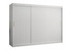 Gardróbszekrény RIFLO SLIM 1 250 (Towiro Slim 1 250), Szín: Fehér
