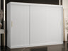 Gardróbszekrény RIFLO SLIM 1 250 (Towiro Slim 1 250), Szín: Fehér