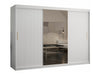 Gardróbszekrény RIFLO SLIM 2 250 (Towiro Slim 2 250), Szín: Fehér