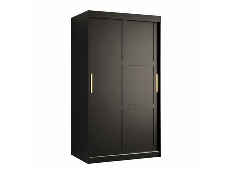 Gardróbszekrény RAMIRO 1 100 (Terospito 1 100), Szín: Fekete