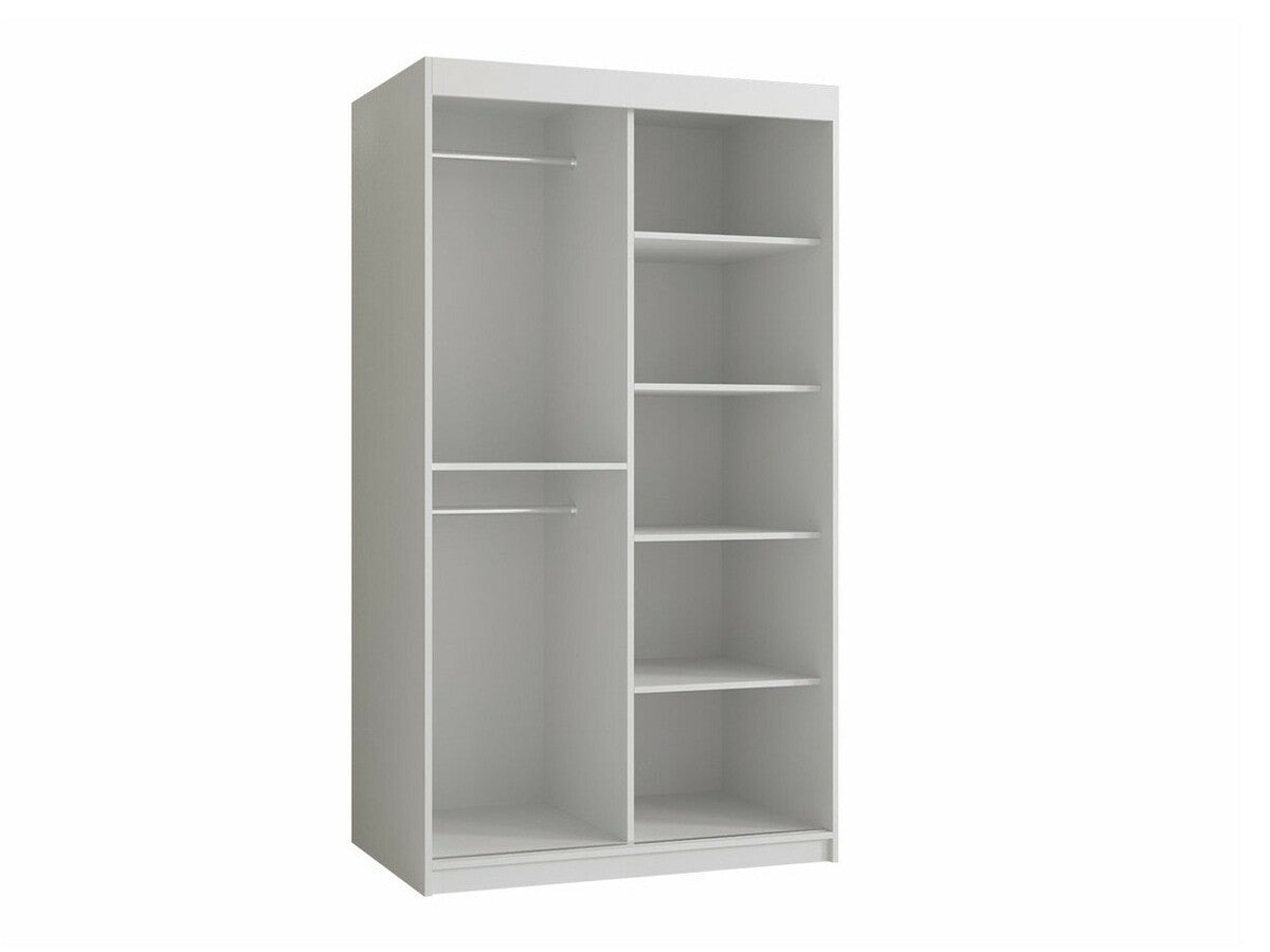 Gardróbszekrény RIFLO SLIM 1 100 (Towiro Slim 1 100), Szín: Fekete