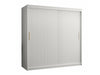 Gardróbszekrény RIFLO SLIM 1 180 (Towiro Slim 1 180), Szín: Fehér