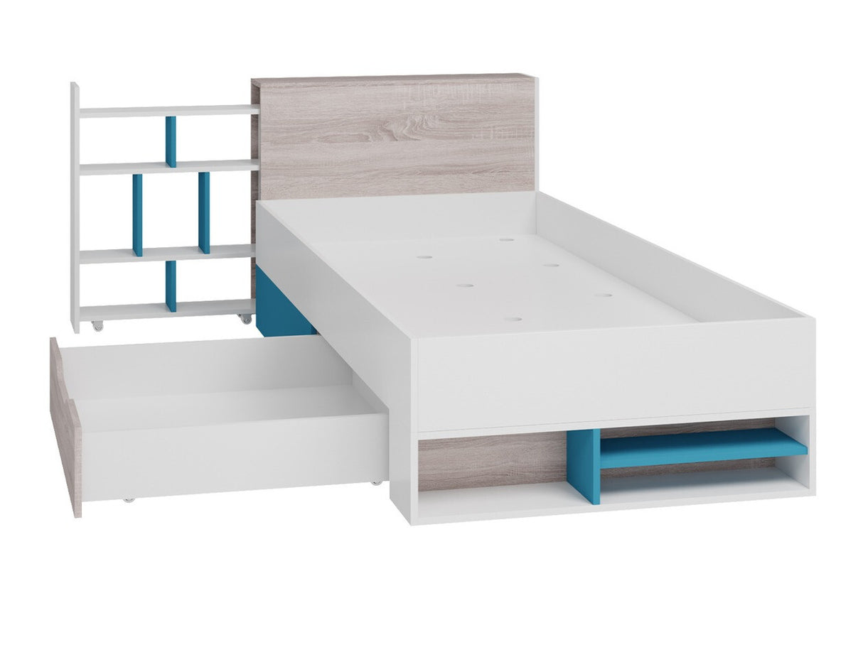 Gyerekszoba garnitúra PLANET System I (Legimi I), Szín: Fekete + Tölgy + Bézs