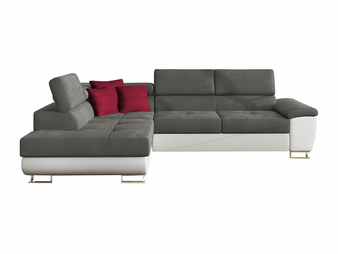 Sarokkanapé Kiságyere (Alvin), Szín: Soft 017 + Uttario Velvet 2971 + Kronos 02, Változatok: Balos