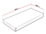 Matrac STRONG (Fpirosdie), Méretek: 200 x 200 cm