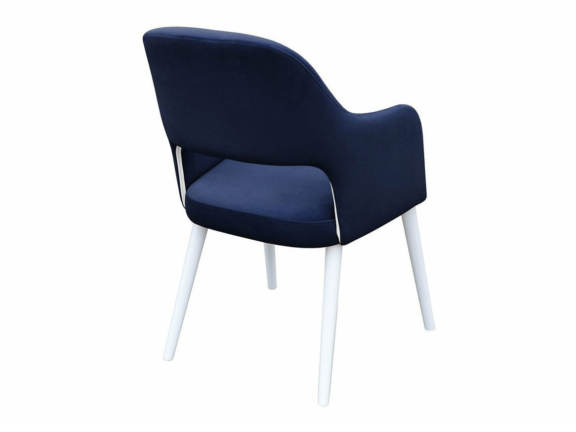 Szék K85 (JK85 R), Kárpit: Magic Velvet 2216, Fa színe: Fehér