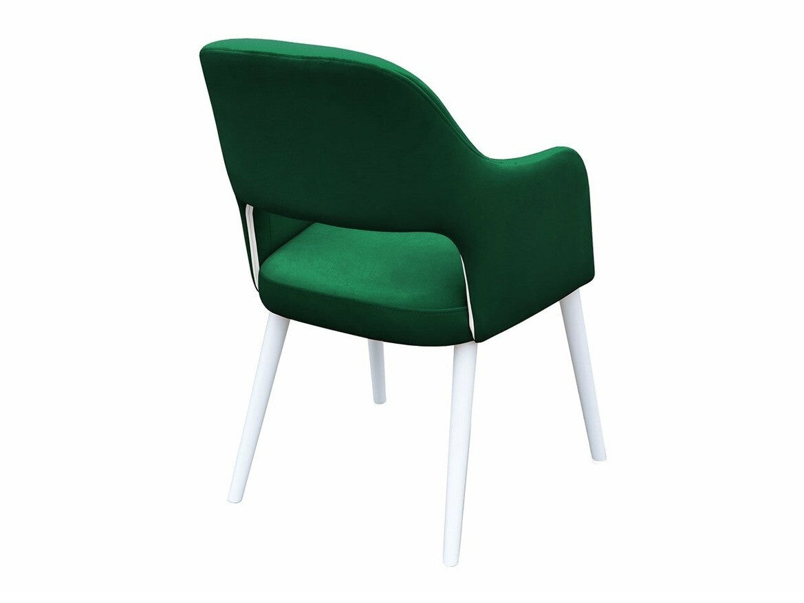 Szék K85 (JK85 R), Kárpit: Magic Velvet 2225, Fa színe: Fehér