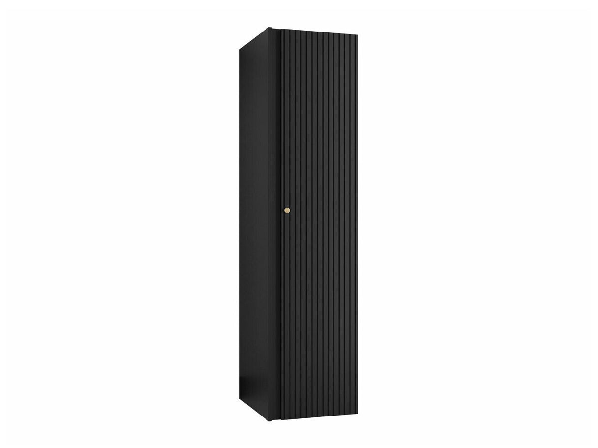 Gardróbszekrény ORION RYFEL SLIM (Towiro 1D) (Fekete)