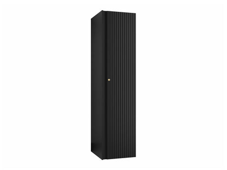 Gardróbszekrény ORION RYFEL SLIM (Towiro 1D) (Fekete)