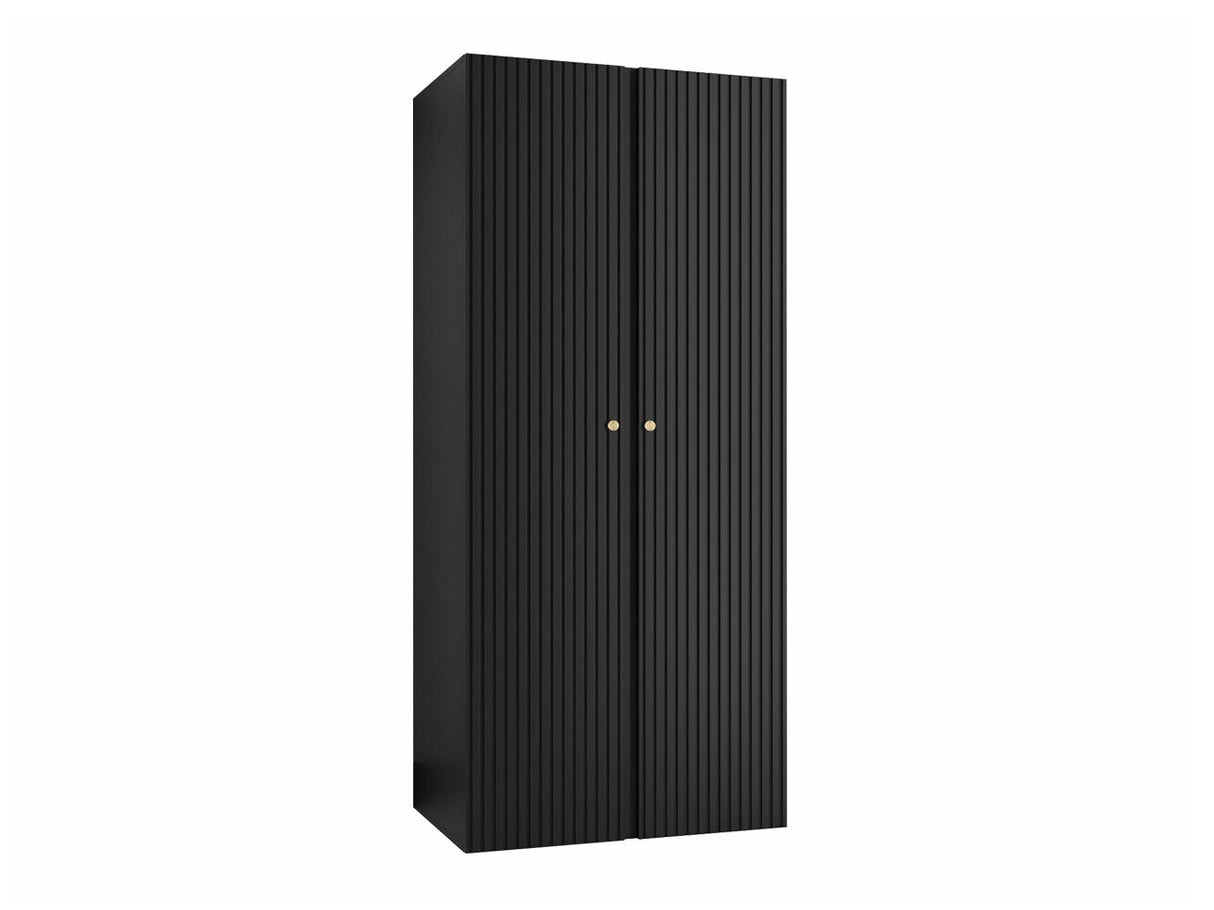 Gardróbszekrény ORION RYFEL SLIM (Towiro 2D) (Fekete)