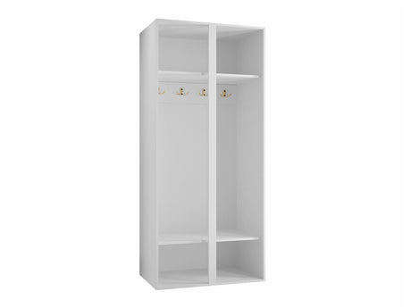 Gardróbszekrény ORION RYFEL SLIM (Towiro 2D) (Fekete)