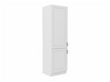 Moduláris szekrény ajtókkal 60 DK-210 2F RETROLINE (Fehér)