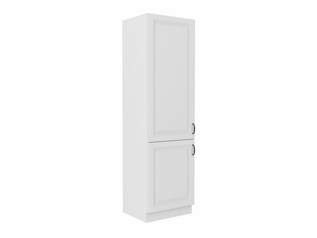 Moduláris szekrény ajtókkal 60 DK-210 2F RETROLINE (Fehér)