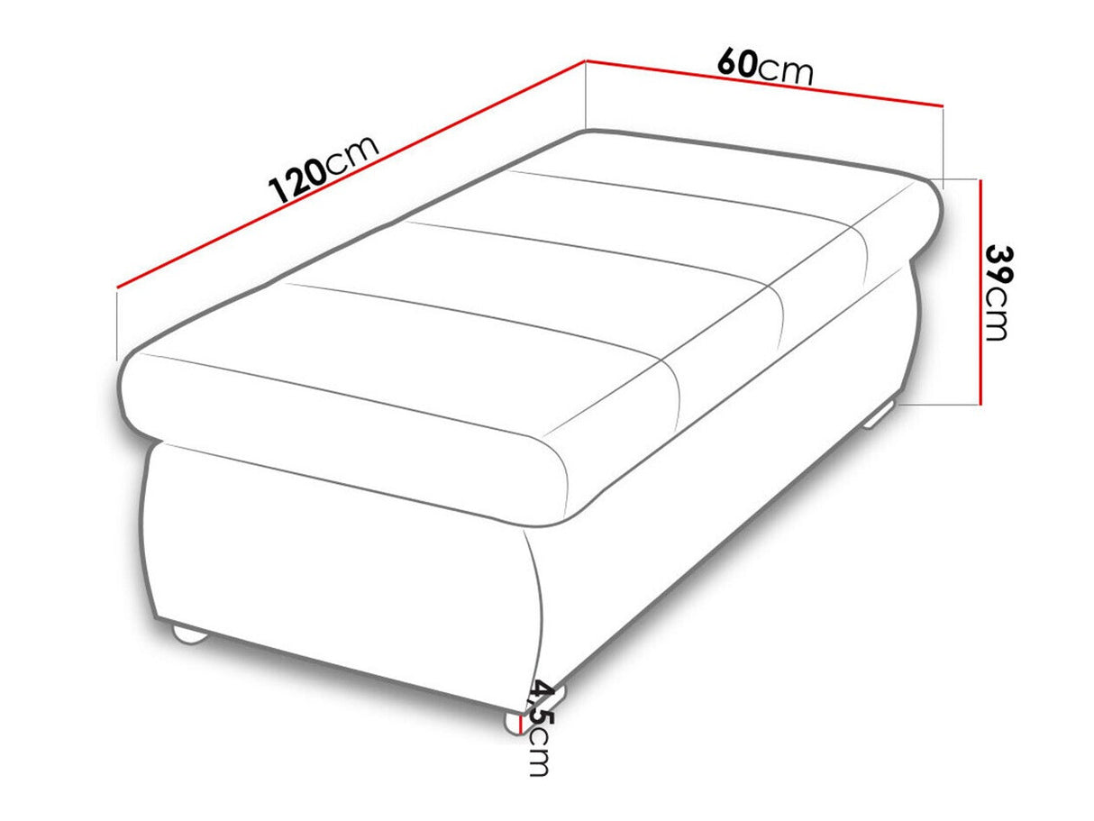 Puha pad Orkan D (Herkules), Szín: Uttario Velvet 2959