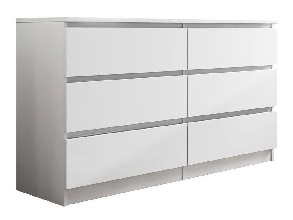 Komód MALWA M6 (Osko OK6), Szín: Fehér