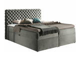 Kontinentális ágy CHESTERFIELD, Szín: Magic Velvet 2217, Alvó felület mérete: 120 x 200 cm