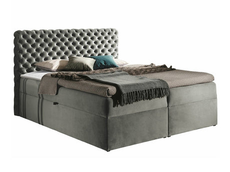 Kontinentális ágy CHESTERFIELD, Szín: Magic Velvet 2217, Alvó felület mérete: 180 x 200 cm
