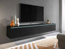 TV-állvány Lowboard D180 (Dlone 180), Led világítás: Igen, Szín: Grafit