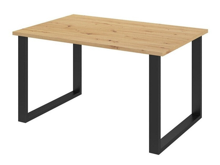 Asztal IMPERIAL (Wawik), Szín: Artisan tölgy + Fekete